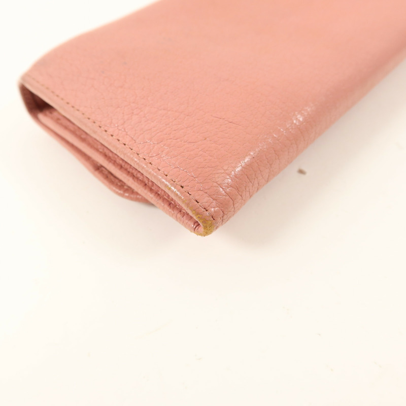 Miu Miu 牛皮皮革Long Wallet長錢包-14