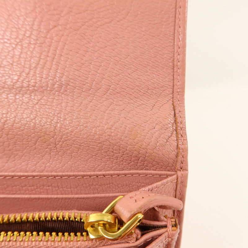 Miu Miu 牛皮皮革Long Wallet長錢包-18