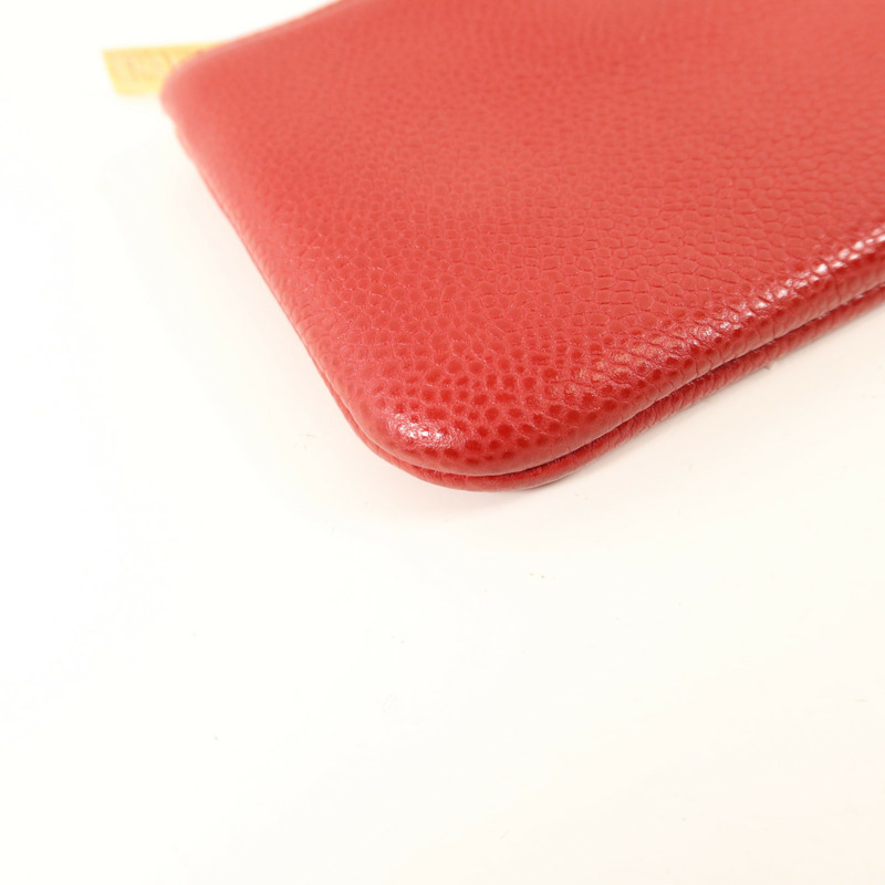 CHANEL 牛皮皮革CC Timeless Coin Case零錢包-13