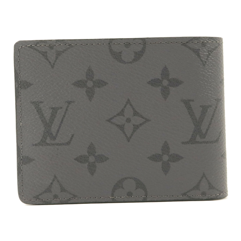 LOUIS VUITTON Monogram Eclipse Reverse Slender Wallet錢包-1