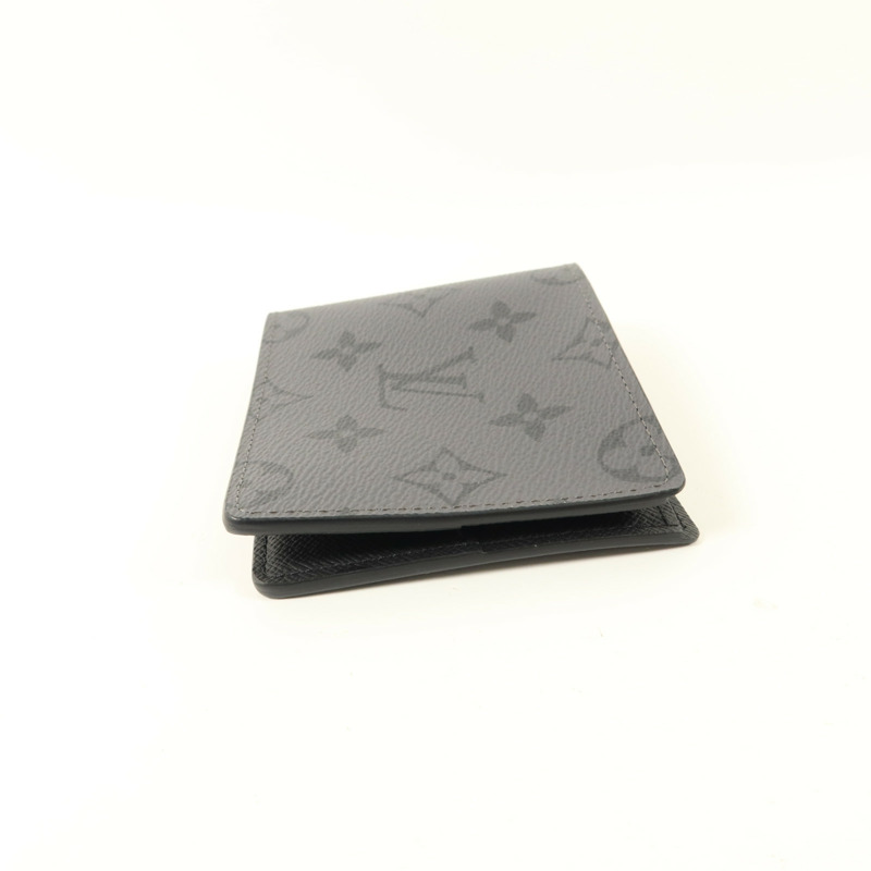 LOUIS VUITTON Monogram Eclipse Reverse Slender Wallet錢包-12