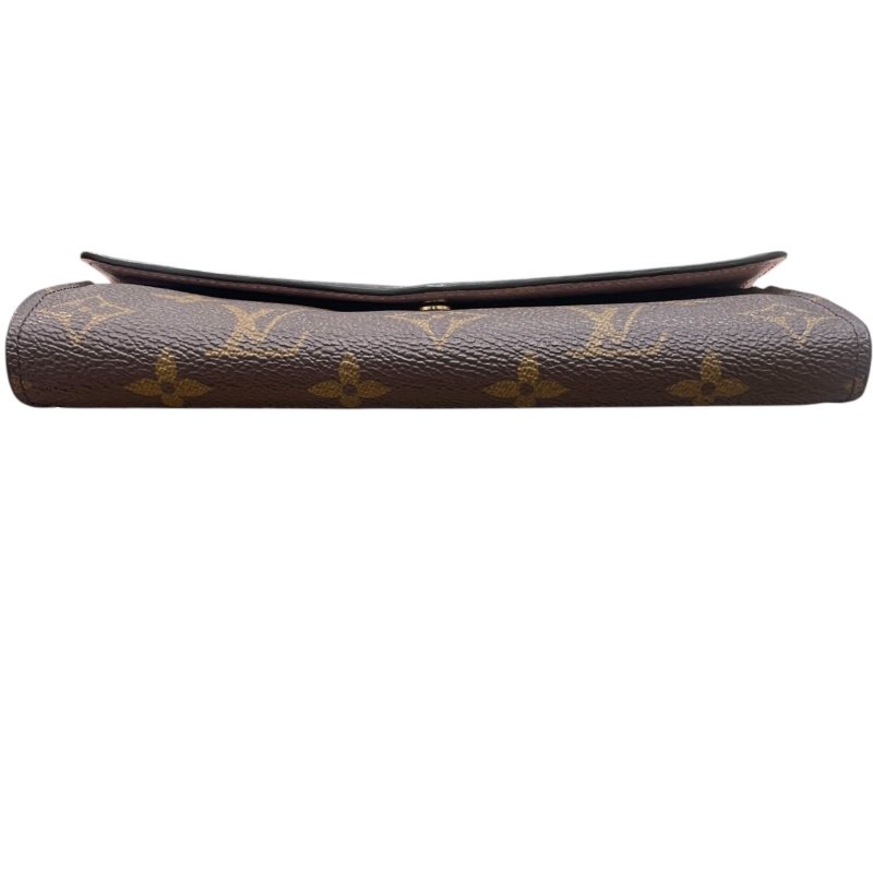 LOUIS VUITTON 路易威登 M62235 PORTEFEUILLE SARAH 長夾 PVC帆布 老花 粉色-4