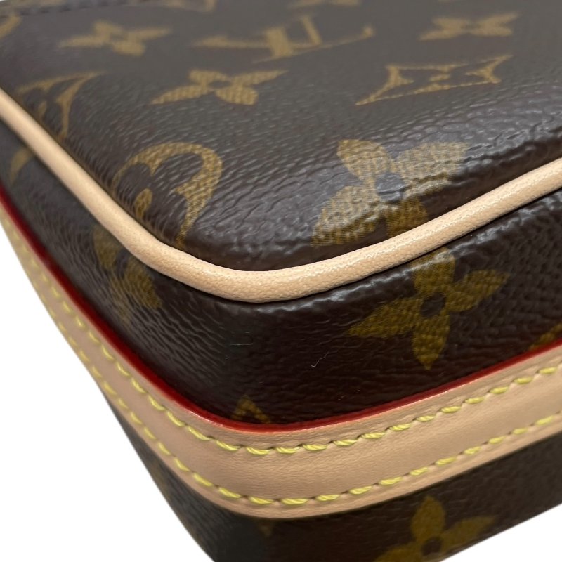 LOUIS VUITTON 路易威登 M46999 VIVACITE 法棍包 PVC帆布 老花 棕色 金釦-8