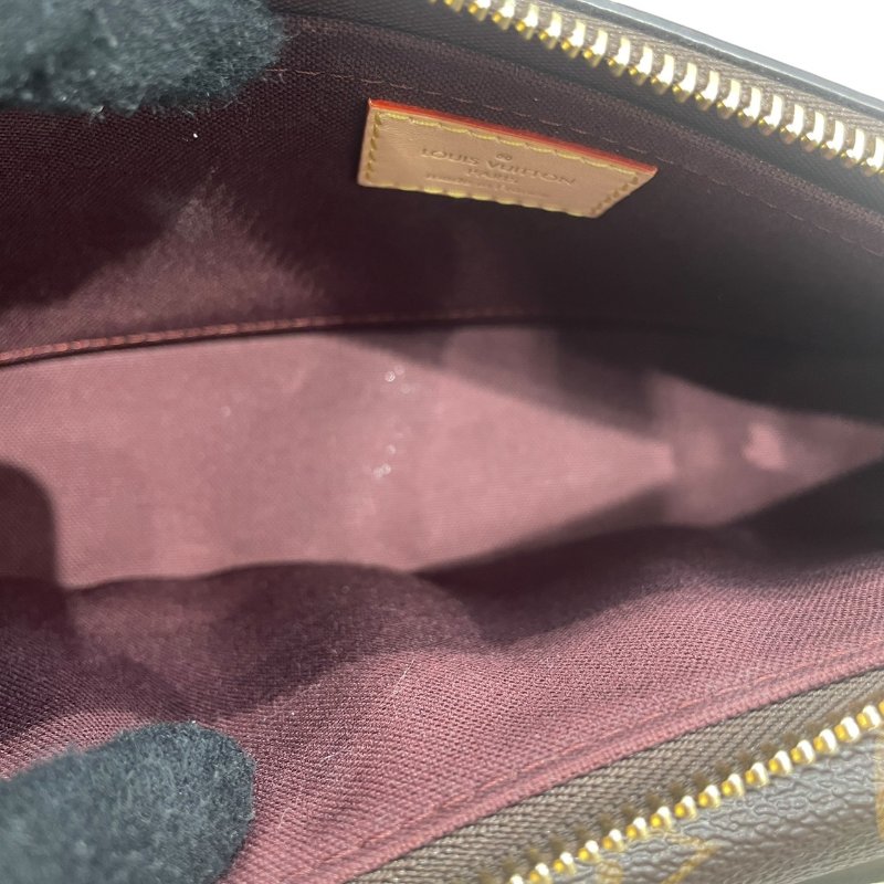 LOUIS VUITTON 路易威登 M46999 VIVACITE 法棍包 PVC帆布 老花 棕色 金釦-11