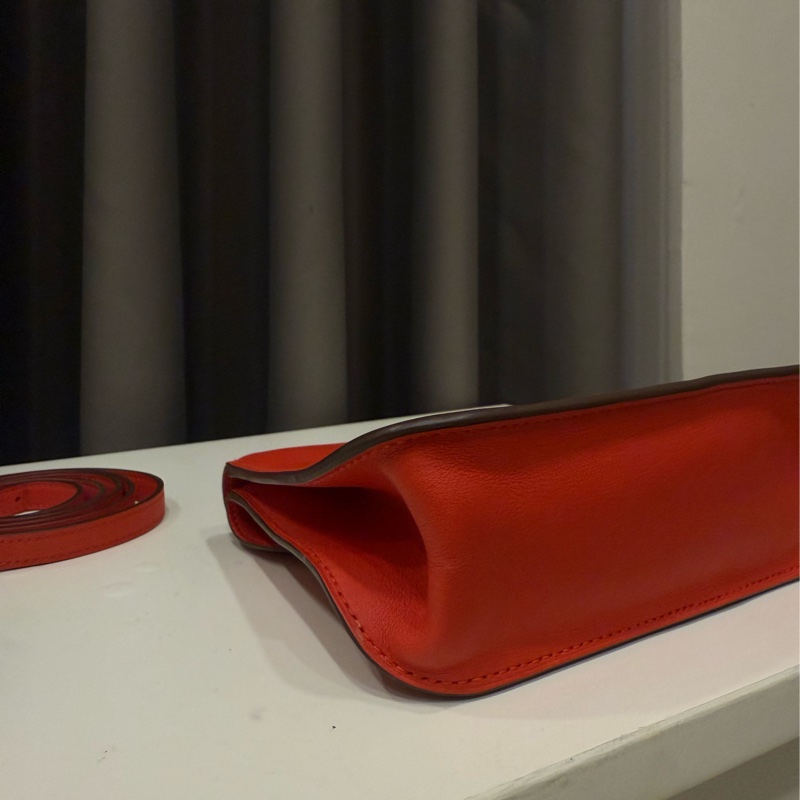 (經典必買）Hermes mini halzan 蕃茄紅c刻-3