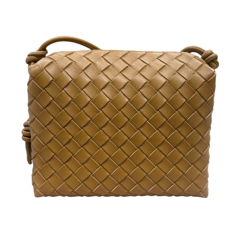 BOTTEGA VENETA 葆蝶嘉 INTRECCIATO 編織相機包 牛皮 焦糖色-2