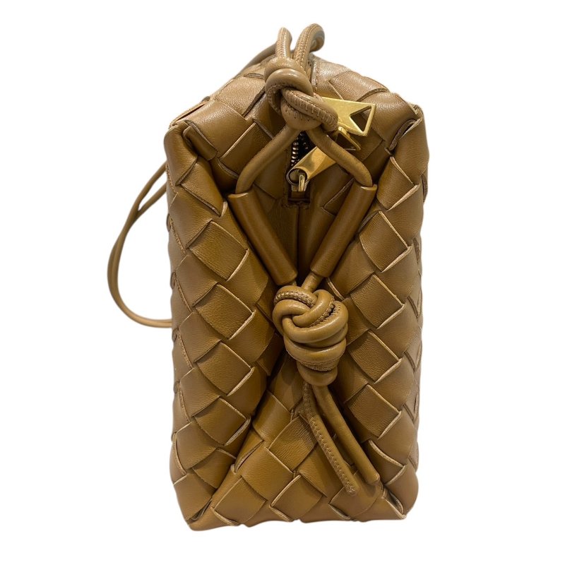 BOTTEGA VENETA 葆蝶嘉 INTRECCIATO 編織相機包 牛皮 焦糖色-3