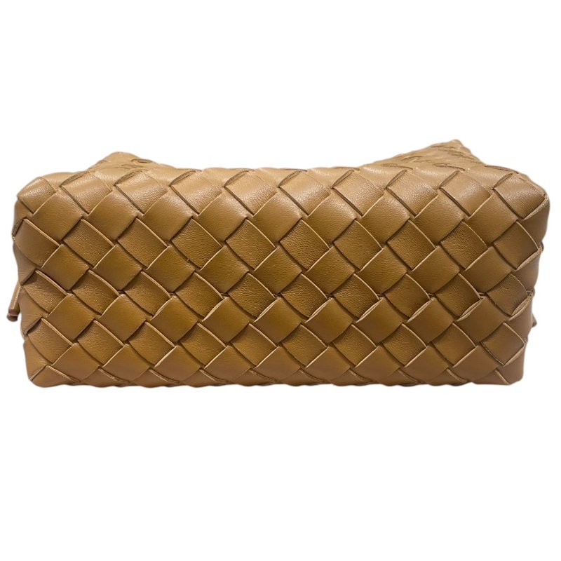 BOTTEGA VENETA 葆蝶嘉 INTRECCIATO 編織相機包 牛皮 焦糖色-5