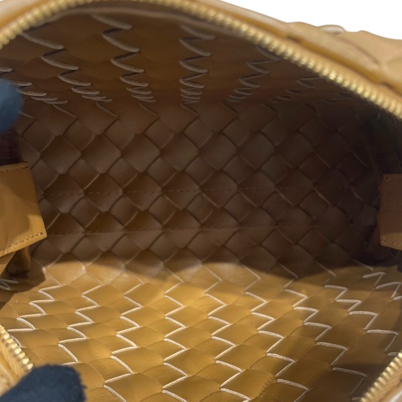 BOTTEGA VENETA 葆蝶嘉 INTRECCIATO 編織相機包 牛皮 焦糖色-11