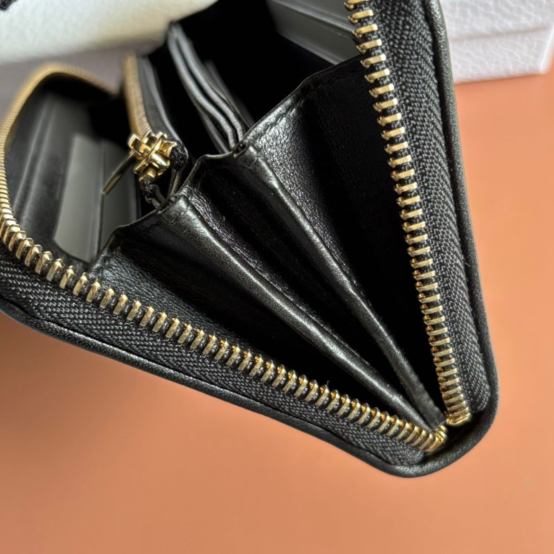 ::Christian Dior:: Lady Dior Voyageur 經典籐格紋中型拉鍊錢夾 ㄇ型拉鍊中夾-21