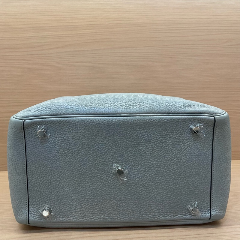 NO：C82 Hermes 愛馬仕 LINDY 灰色 銀扣TC 30 x刻 2016年 無附件-5