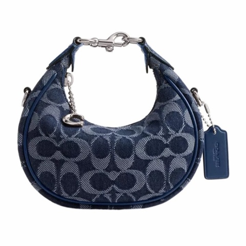 Coach 女士 Jonie 標誌性牛仔布包均碼碼15.2cm*5.7cm*8.2cm