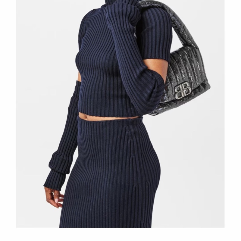 Balenciaga 女士 Monaco 小號單肩包均碼碼26cm*11cm*17cm-5