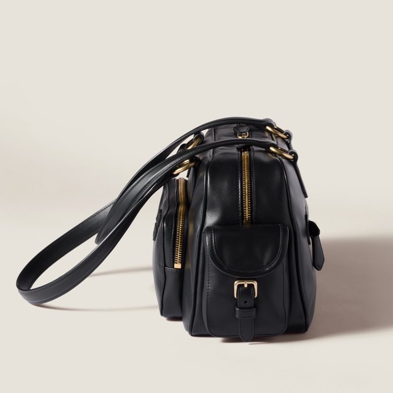 Miu Miu 女士 徽標手提包均碼碼32cm*14cm*19cm-4
