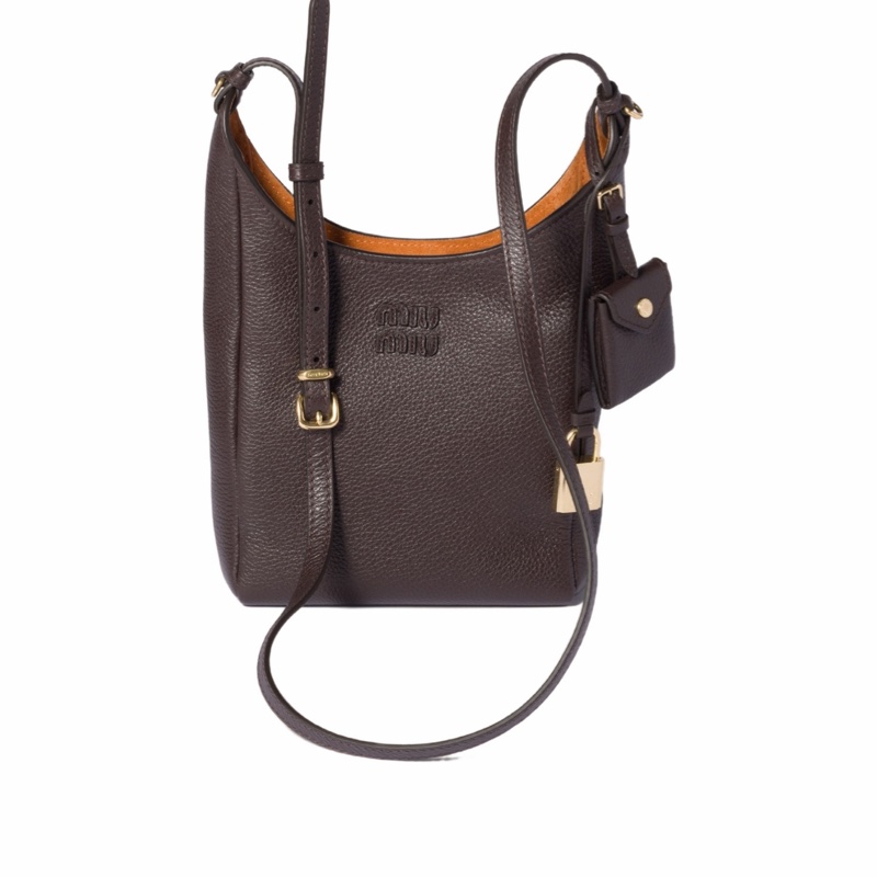 Miu Miu 女士 徽標單肩包均碼碼16cm*7cm*18cm-5
