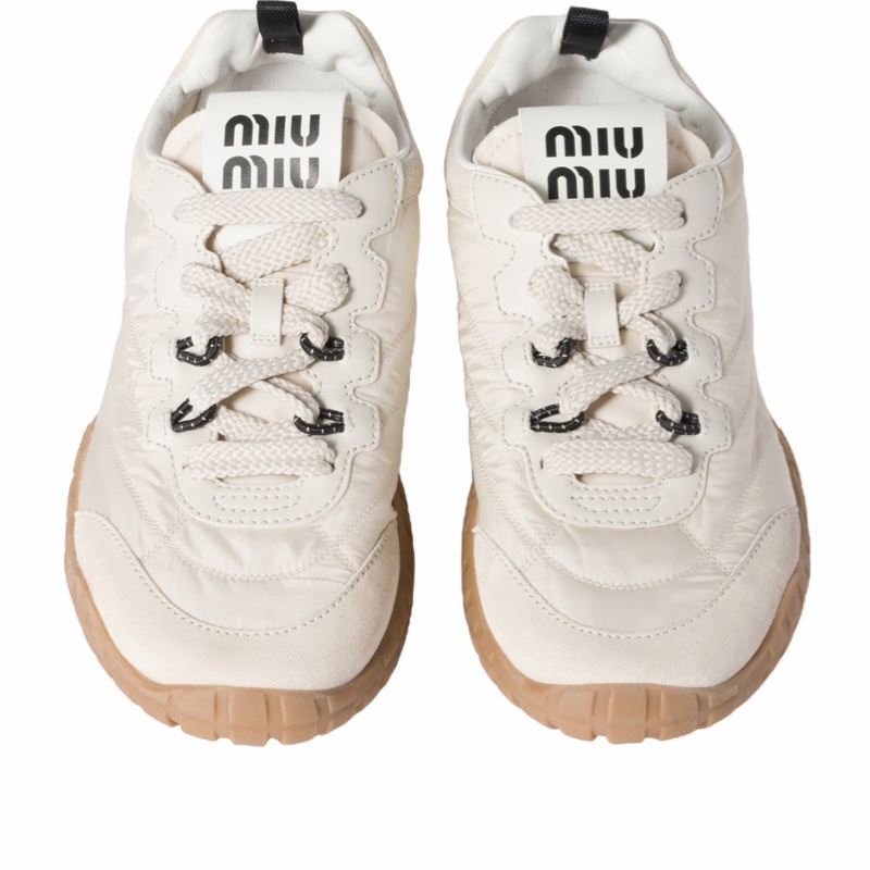 Miu Miu 女士 系帶圓頭運動鞋35 35.5 36 36.5 37 37.5 38 38.5 39 39.5 40 40.5 41 41.5碼-4