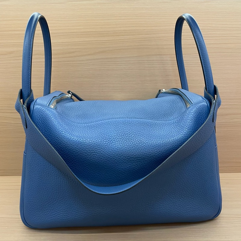 NO:C99 Hermes愛馬仕 LINDY深兰銀扣TC 34，2016年 X 無附件-1