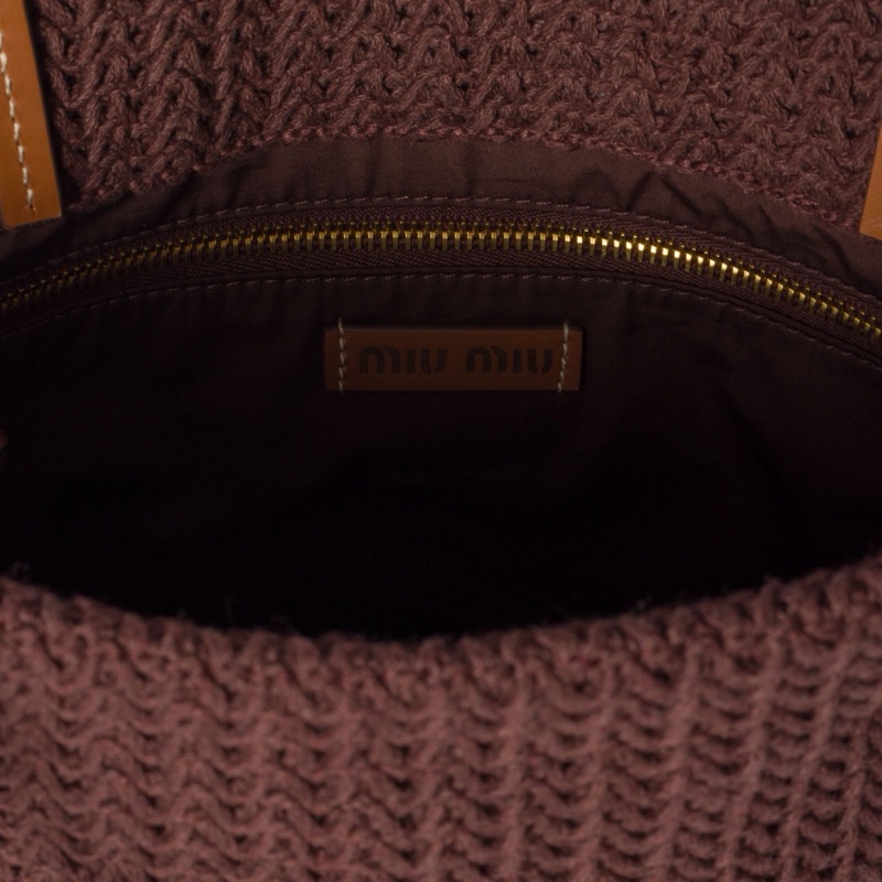 Miu Miu 女士 編織手提袋均碼碼41cm*32cm-3