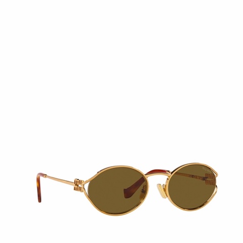 Miu Miu 女士 徽標太陽鏡54 均碼碼橋寬: 2.1cm; 鏡腿長: 12.5cm; 鏡片直徑: 5.4cm