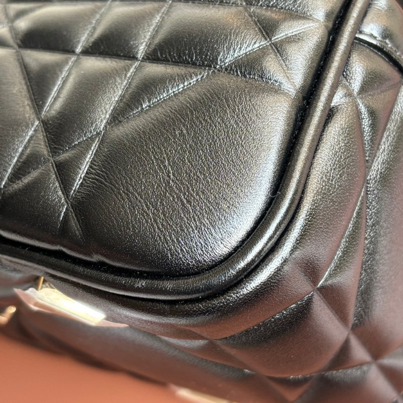 Jisoo 同款 ::Christian Dior::Lady 95.22 Lady Dior 黛妃包 黑色中型籐格紋手提包斜背包 肩背包-19