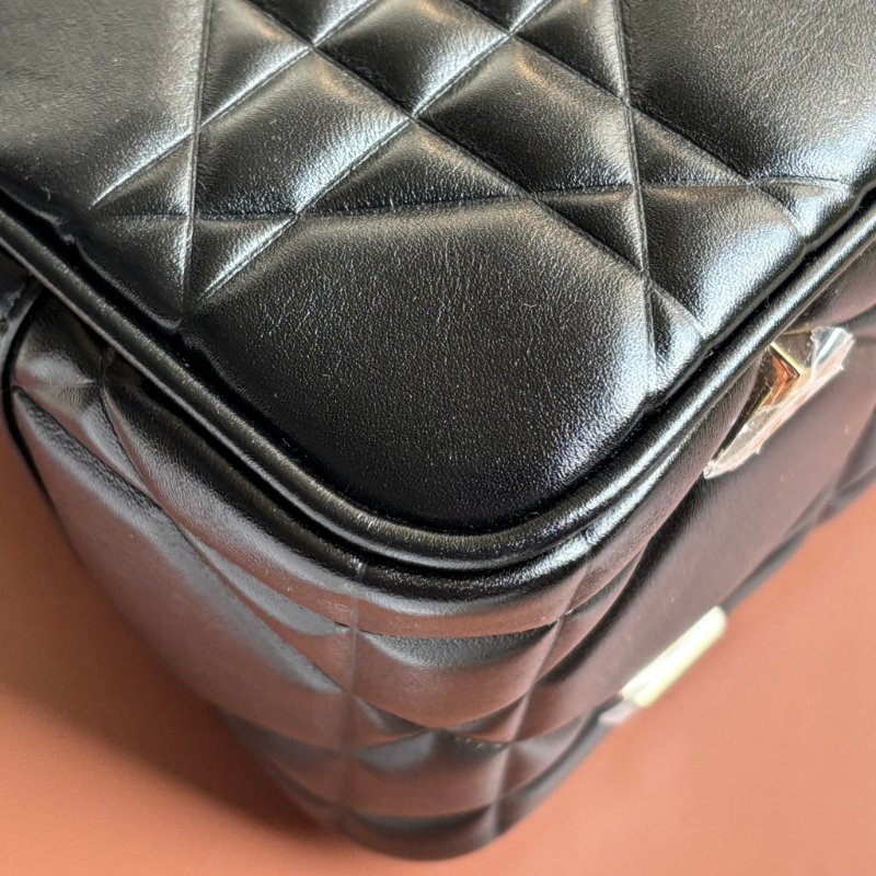 Jisoo 同款 ::Christian Dior::Lady 95.22 Lady Dior 黛妃包 黑色中型籐格紋手提包斜背包 肩背包-22