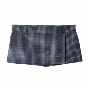 Miu Miu 女士 格紋迷你短裙-1