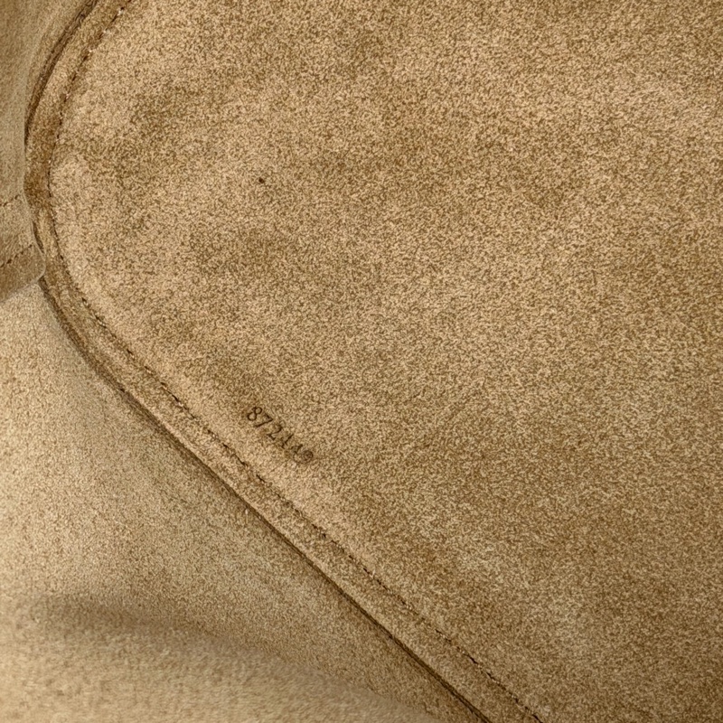 Loewe pebble medium 灰藍中號牛皮肩背包-13