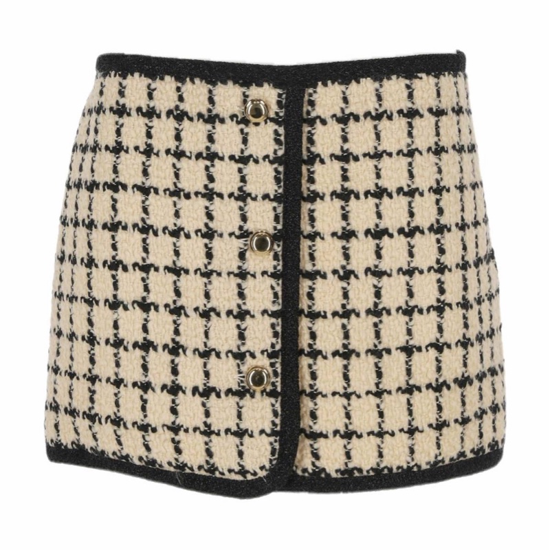 Miu Miu 女士 格紋半身裙IT-38 IT-40 IT-42碼-1