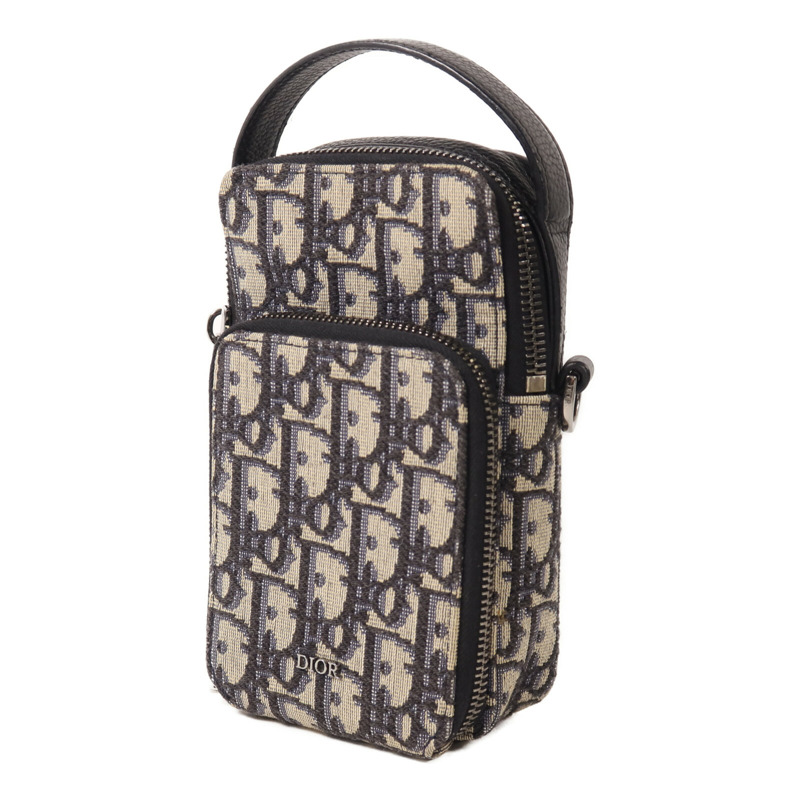 Dior 帆布Micro Rider Pouch手挽肩背兩用袋-2