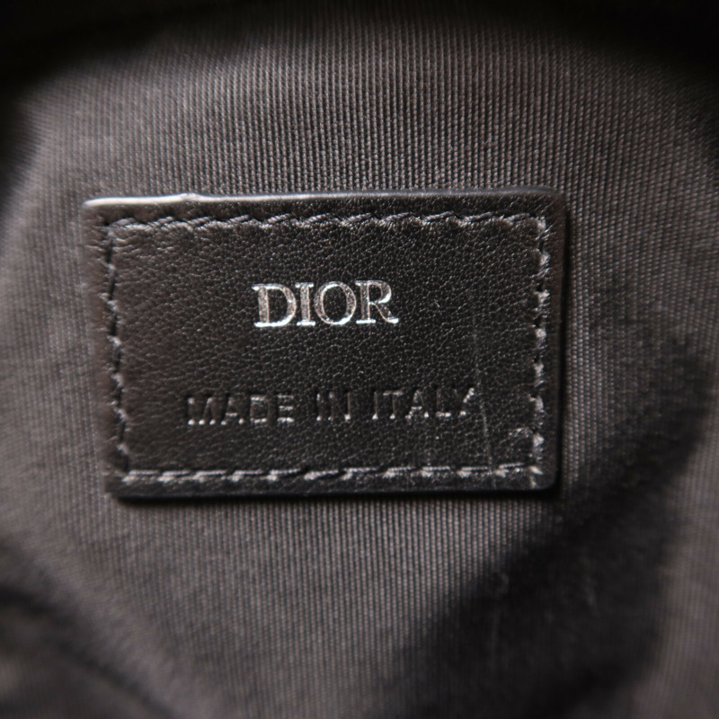 Dior 帆布Micro Rider Pouch手挽肩背兩用袋-6