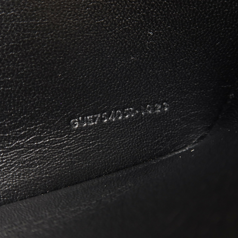 SAINT LAURENT 羊皮皮革Gaby Phone Holder鏈帶肩背袋-6