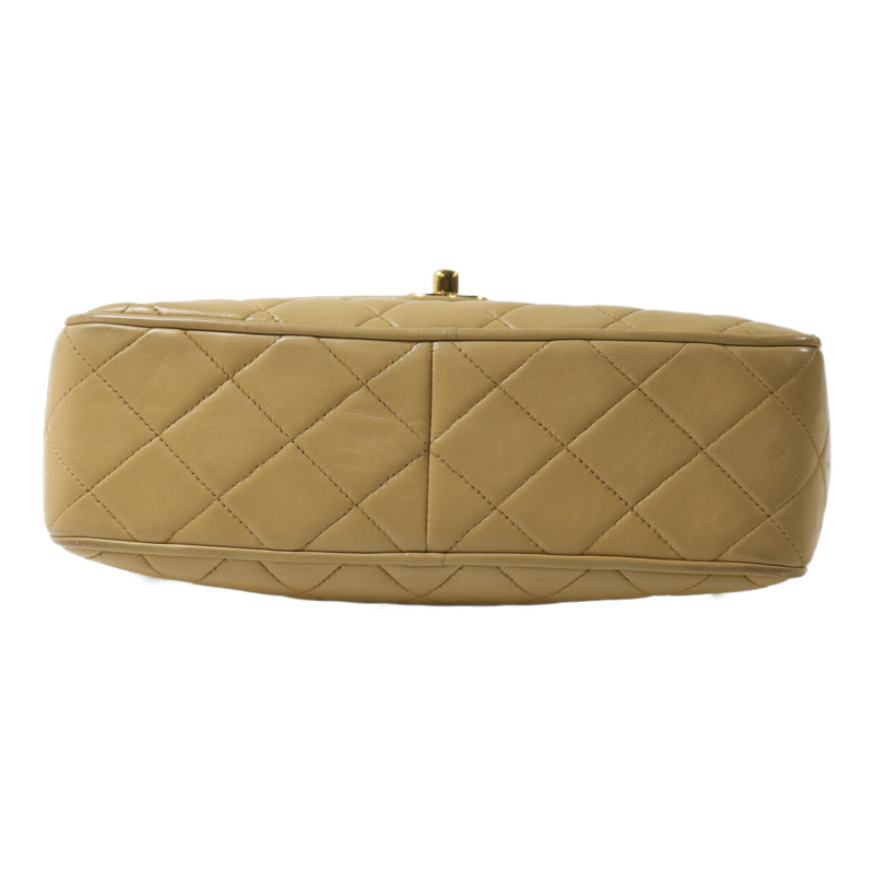 CHANEL 羊皮皮革Vintage Chain Shoulder鏈帶肩背袋-3