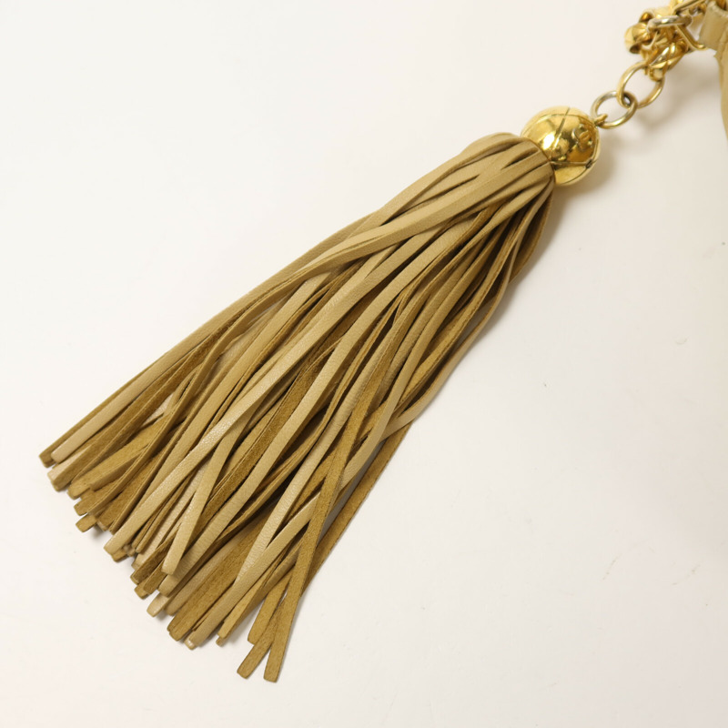 CHANEL 羊皮皮革Vintage Chain Shoulder鏈帶肩背袋-13