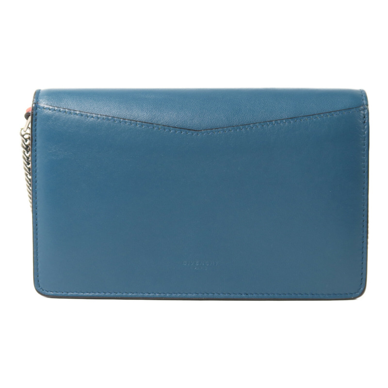 GIVENCHY 牛皮皮革Chain Shoulder鏈帶肩背袋-1