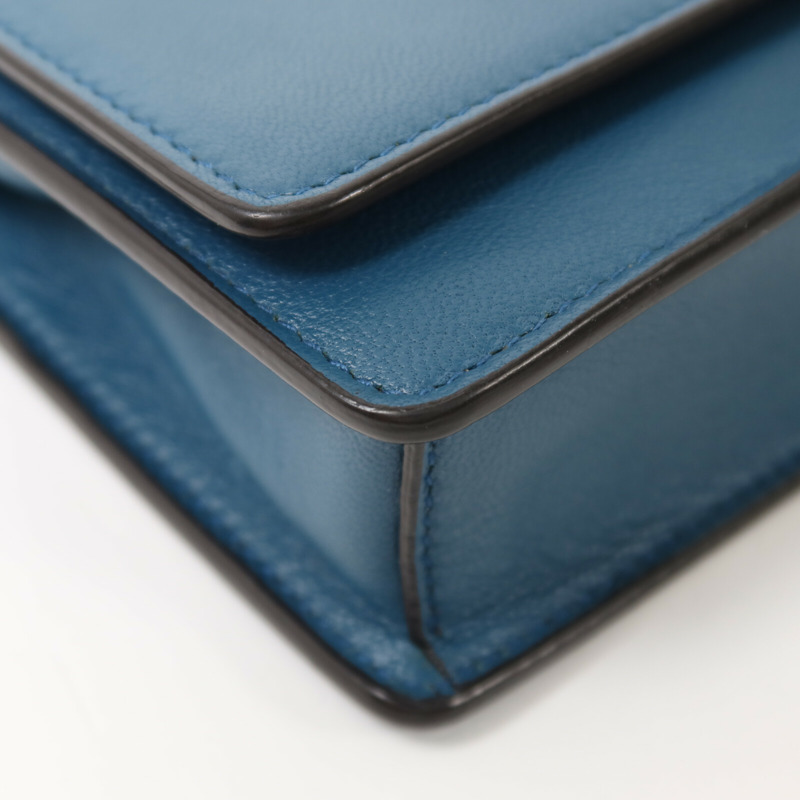 GIVENCHY 牛皮皮革Chain Shoulder鏈帶肩背袋-12