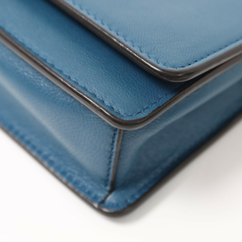 GIVENCHY 牛皮皮革Chain Shoulder鏈帶肩背袋-13