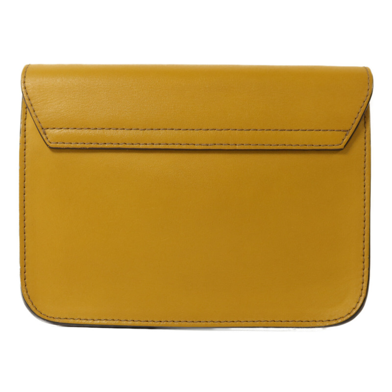 Furla 牛皮皮革Chain Shoulder鏈帶肩背袋-1