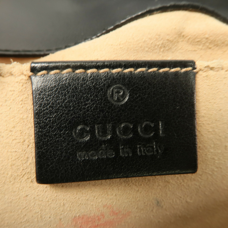 GUCCI 牛皮皮革GG Marmont Small鏈帶肩背袋-6