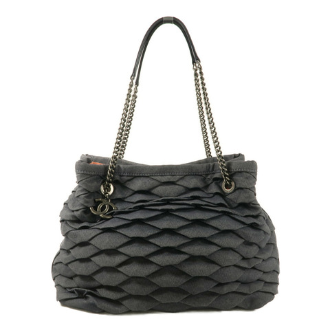 CHANEL 牛仔布CC Shopping Tote手挽袋