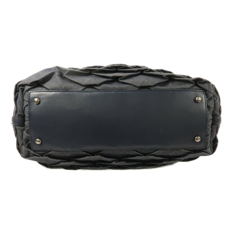 CHANEL 牛仔布CC Shopping Tote手挽袋-3