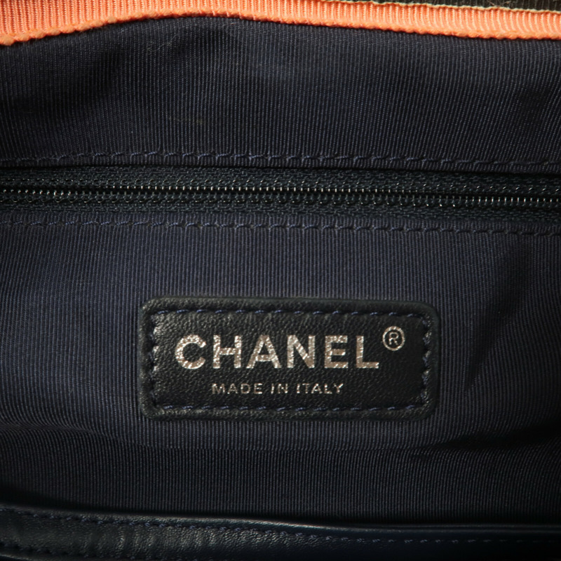CHANEL 牛仔布CC Shopping Tote手挽袋-5