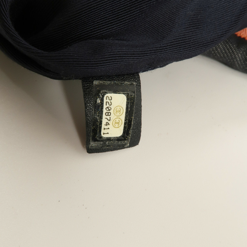 CHANEL 牛仔布CC Shopping Tote手挽袋-8