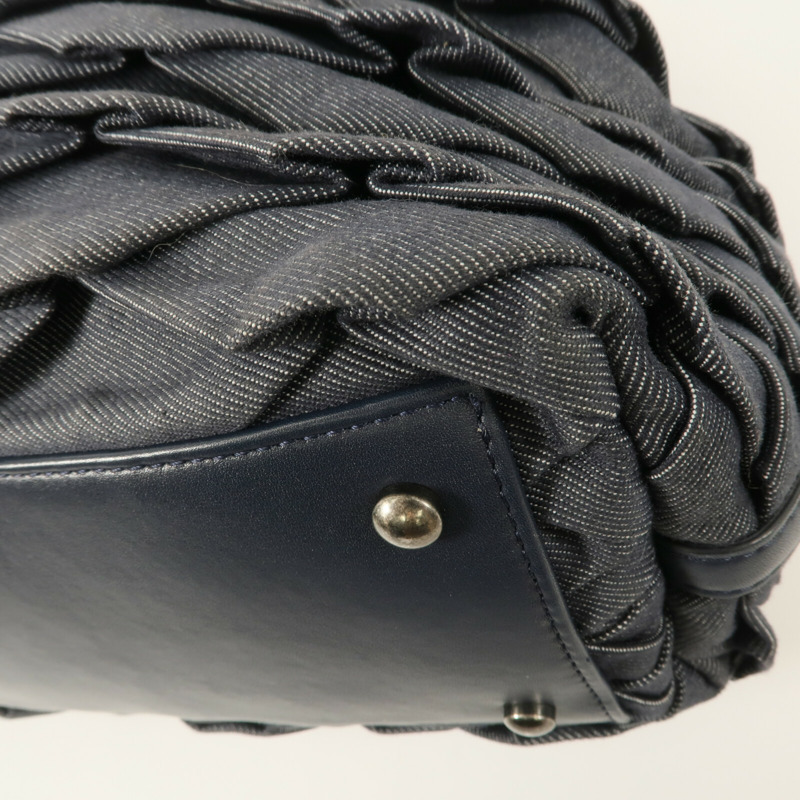 CHANEL 牛仔布CC Shopping Tote手挽袋-13