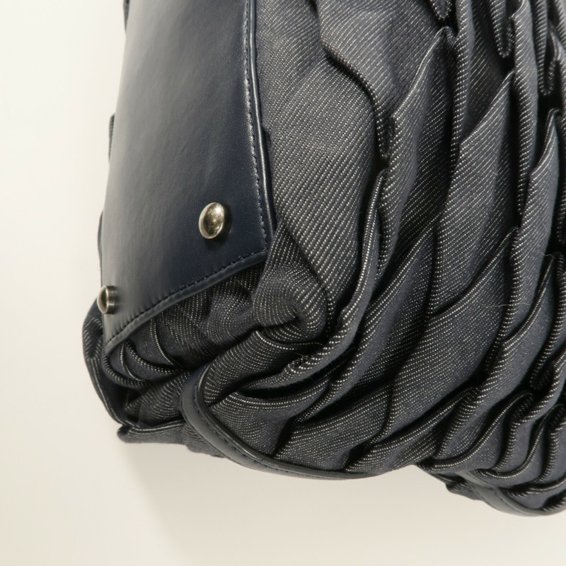 CHANEL 牛仔布CC Shopping Tote手挽袋-15