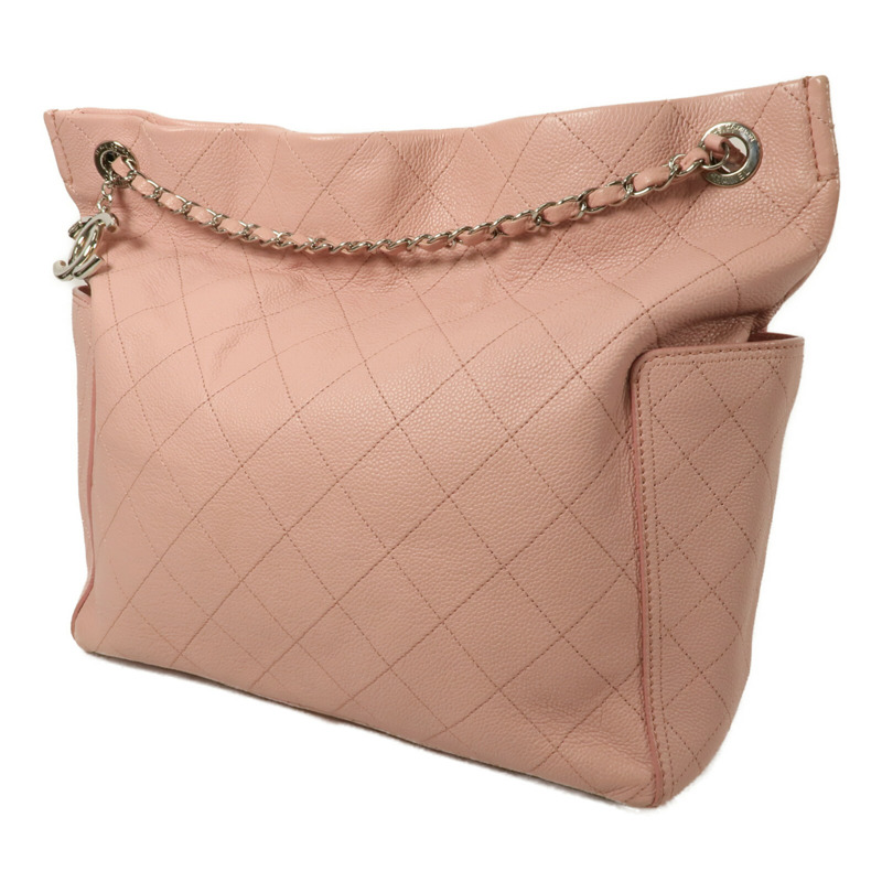 CHANEL 牛皮皮革CC Pocket Hobo鏈帶肩背袋-2