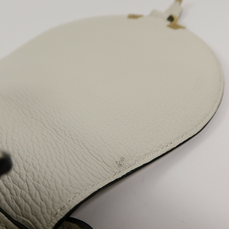 Chloe 牛皮皮革Marcie Small Saddle肩背袋-12