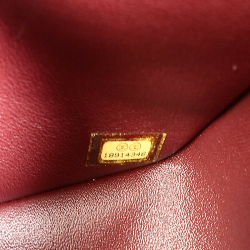 CHANEL 羊皮皮革Large Classic鏈帶肩背袋-6