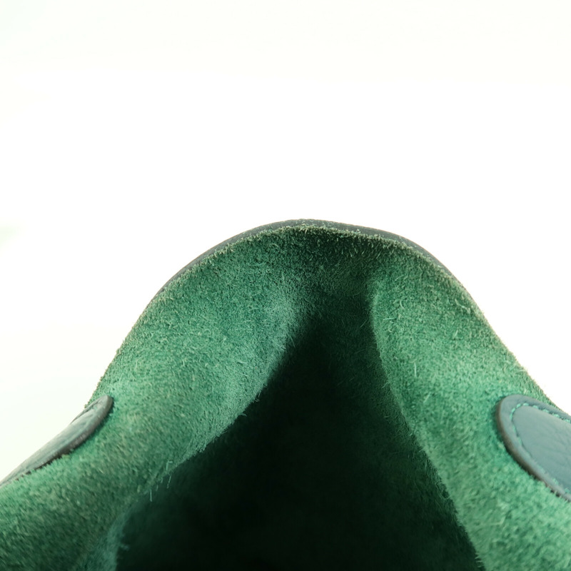 HERMES Clemence皮革Picotin PM手挽袋Vert Bosphore-14