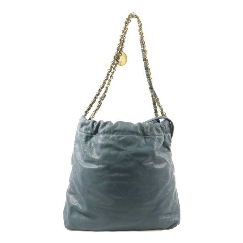 CHANEL 牛皮皮革Chanel 22 Small鏈帶肩背袋-1