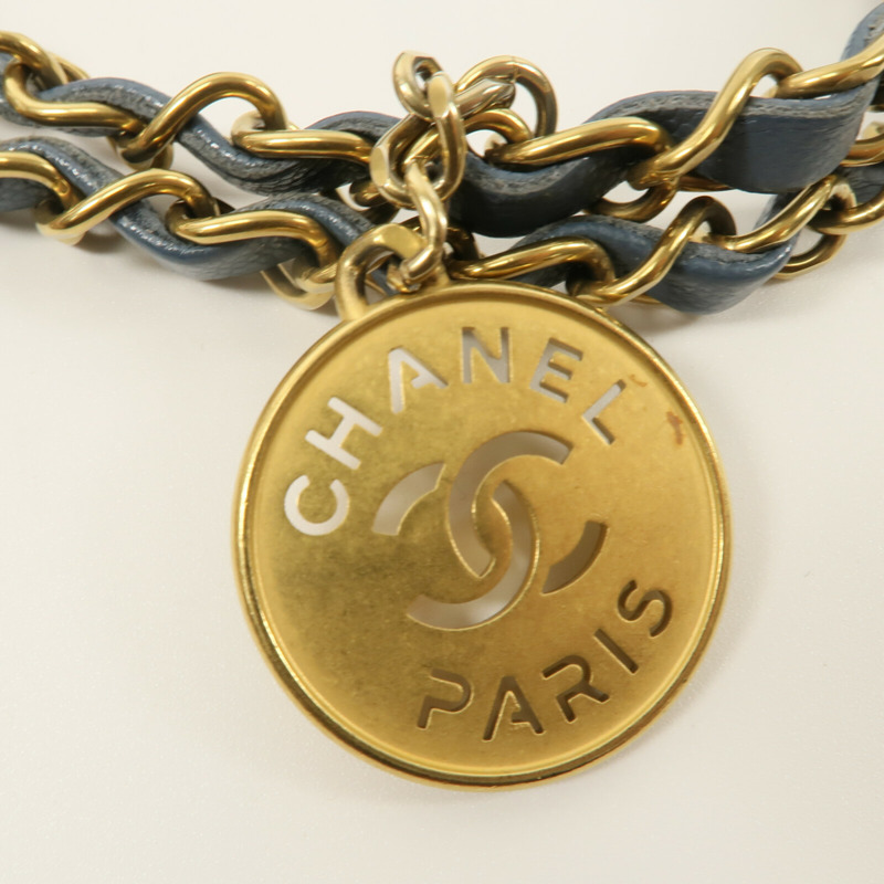 CHANEL 牛皮皮革Chanel 22 Small鏈帶肩背袋-9